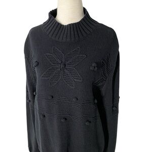 VINTAGE CROFT & BARROW Fair Isle Intarsia Knit Sweater